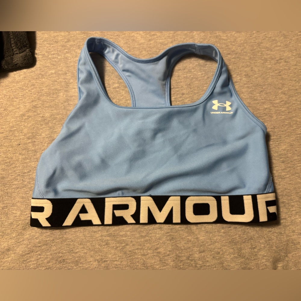 Under Armour Light Blue Racerback Sports Bra
